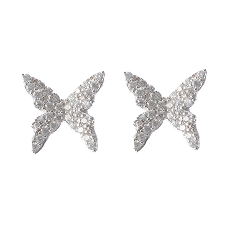 Ohrstecker in Schmetterlingsform