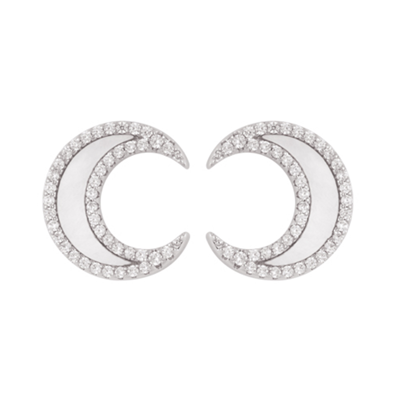 Romantische Mondohrringe 1,7–2,3 $