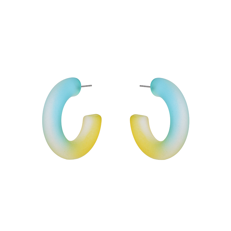 Mehrfarbige Ohrringe aus Acetat 0,7–1,2 $