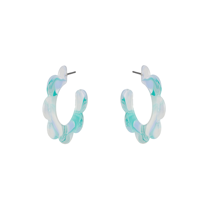 Mehrfarbige Ohrringe aus Acetat 0,7–1,2 $