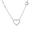 „Ich liebe dich“-Zirkonia-Halskette