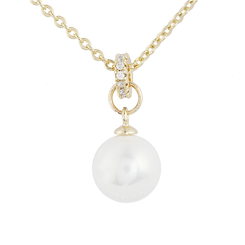 Perlen-Charm-Halskette